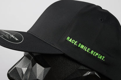 CAP BLACK // RACE.SMILE.REPEAT. (Green Edition)