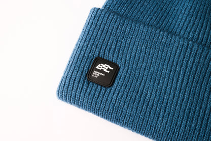 BEANIE AIRFORCE BLUE // ESC-Patch Small