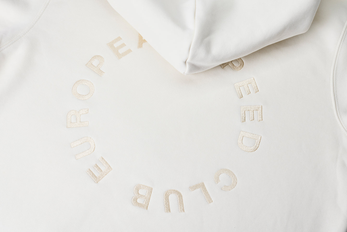 HOODIE IVORY // ESC-Circle
