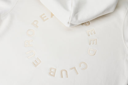 HOODIE IVORY // ESC-Circle