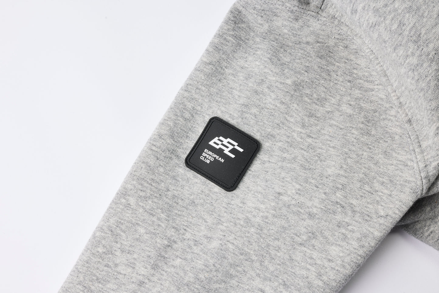 HOODIE MOON GREY // Racing-Stripes Black