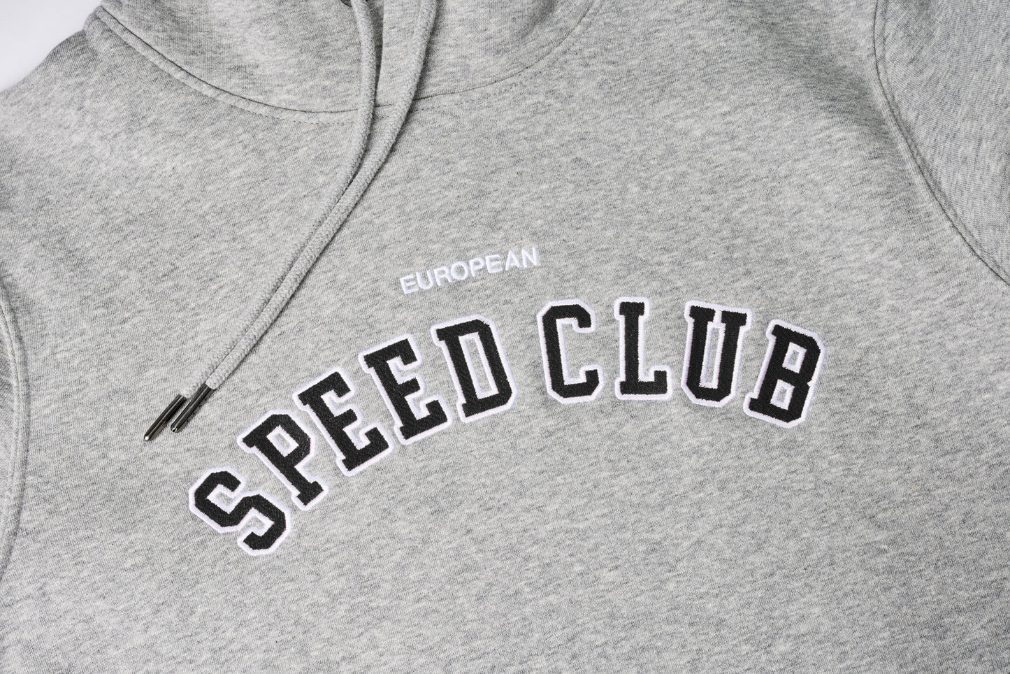 HOODIE MOON GREY // Racing-Stripes Black