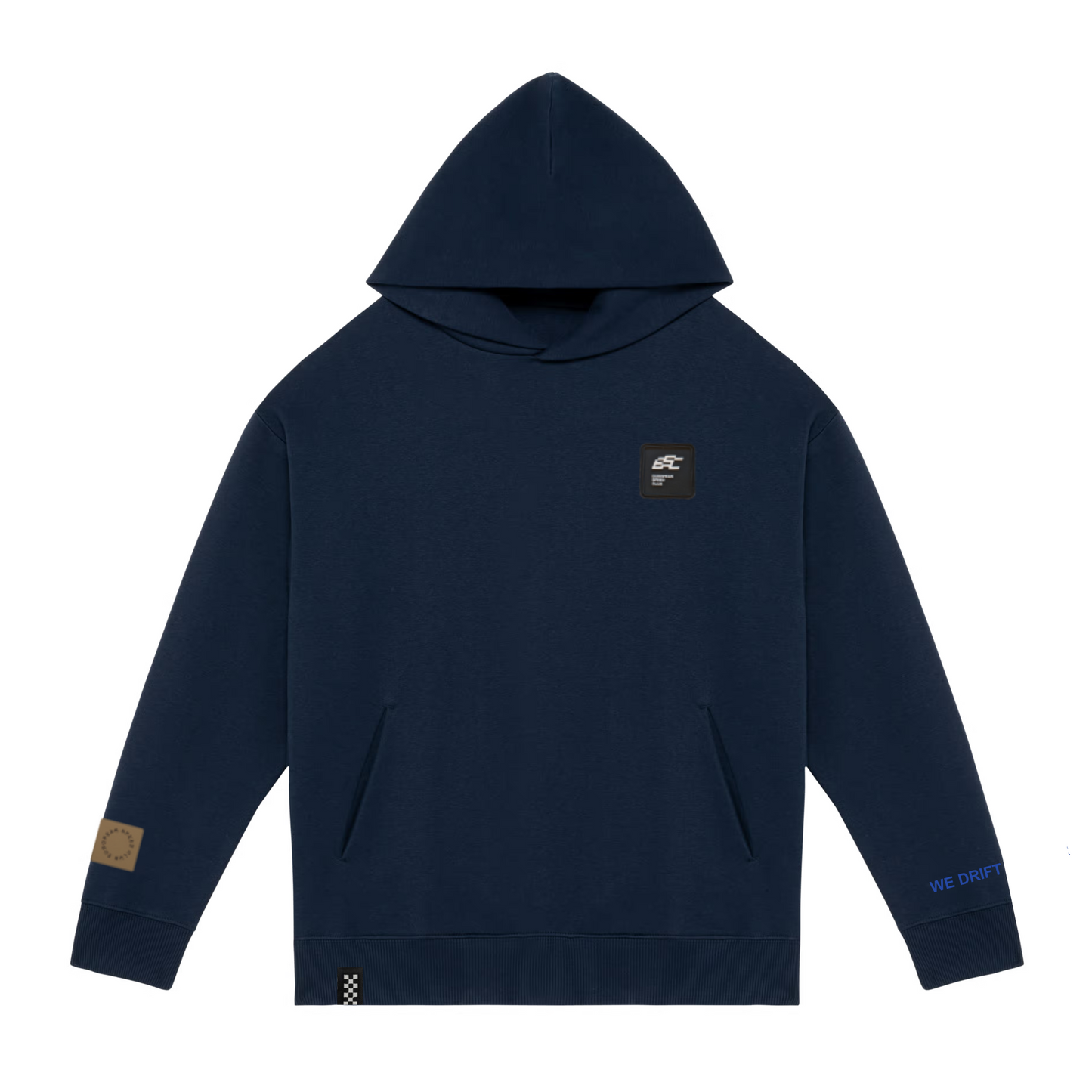 HOODIE NAVY // No Grip. No Fear.