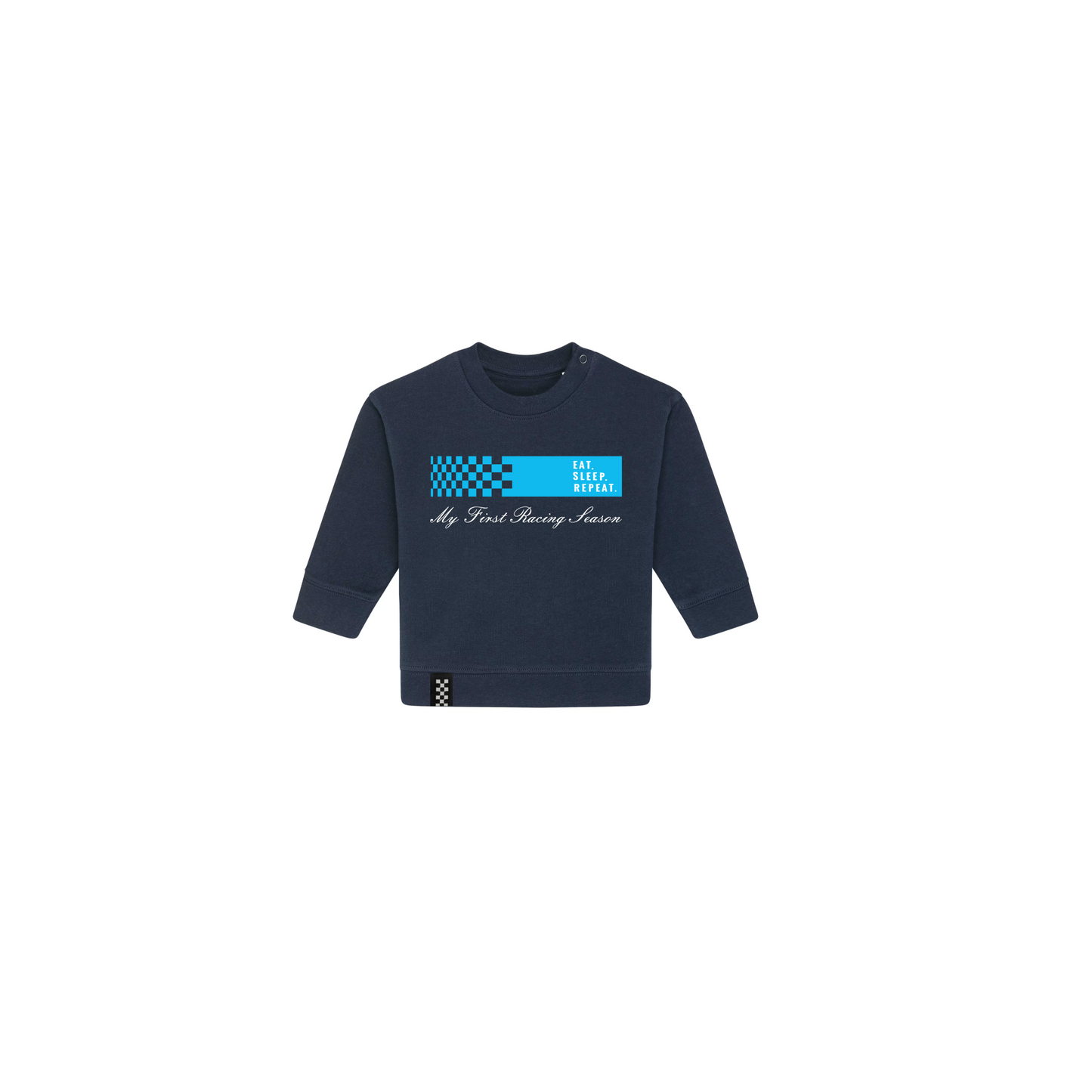 SWEATER NAVY // My First Racing Season - blue