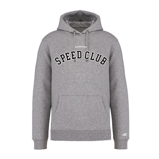 HOODIE MOON GREY // Racing-Stripes Black
