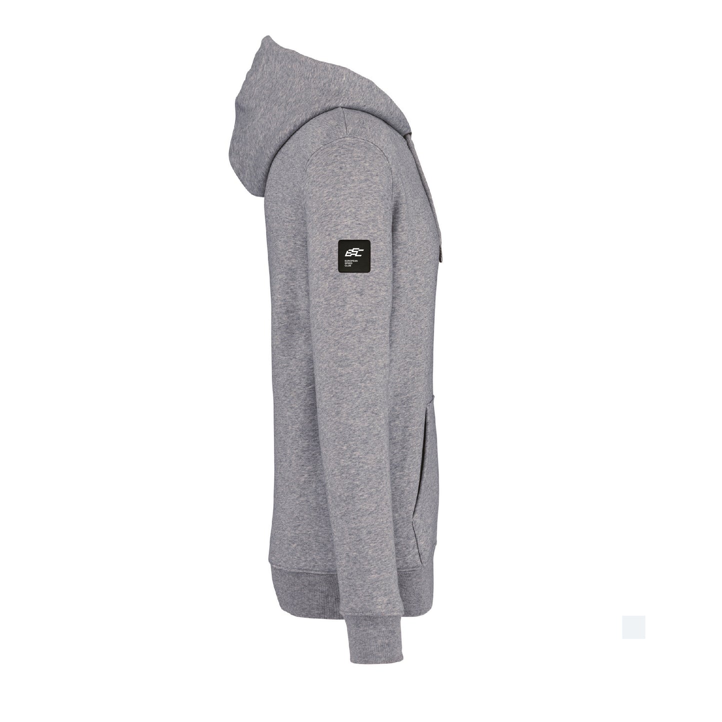 HOODIE MOON GREY // Racing-Stripes Black