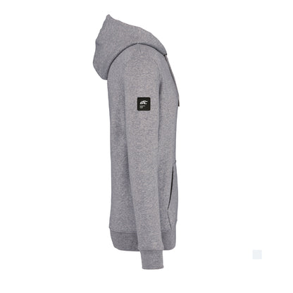 HOODIE MOON GREY // Racing-Stripes Black